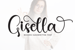 Related font Gisella
