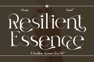 Related font Resilient Essence