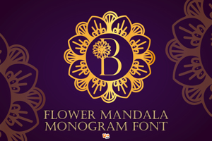 Flower Mandala Monogram
