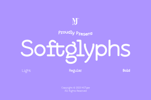 Related font Softglyphs