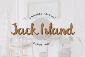 Related font Jack Island