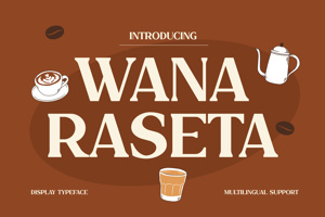 Related font WANARASETA