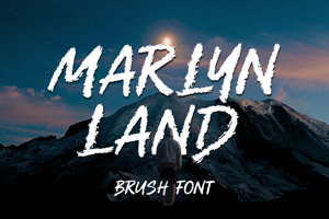 Related font Marlyn land