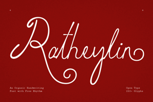 Related font Ratheylin
