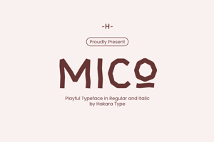 Related font Mico