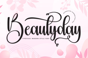 Related font Beautyday