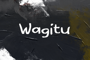 Related font w Wagitu