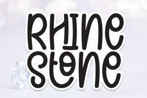 Related font Rhine Stone