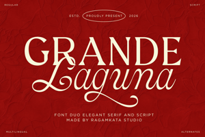 Related font Grande Laguna