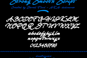 Strong Smooth Script