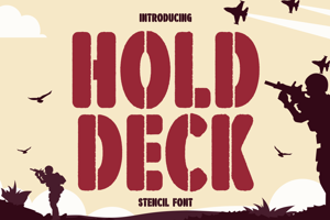 Related font Hold Deck