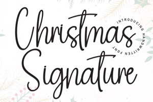 Christmas Signature