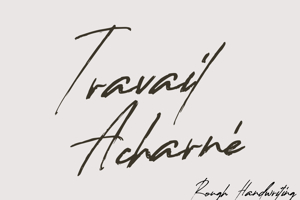Travail Acharn é