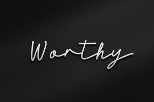 Related font Worthy
