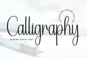 Related font Calligraphy