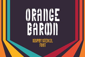 Orange Baroon Display