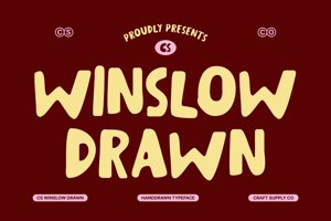 Related font CS Winslow Drawn