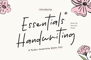 Essentials Handwriting