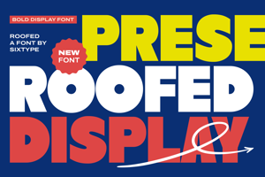 Related font Roofed -