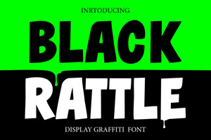 Related font Black Rattle