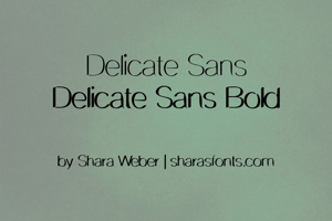 Delicate Sans