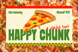 Related font Happy Chunk