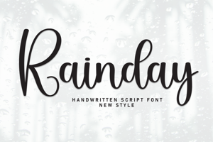 Related font Rainday