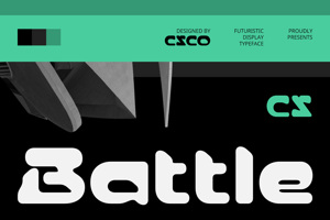 Related font CS Battle