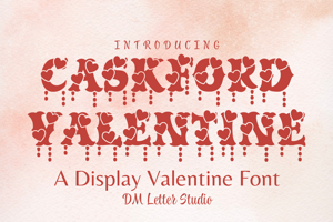 Related font Caskford Valentine