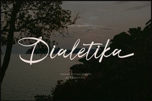 Related font Dialetika