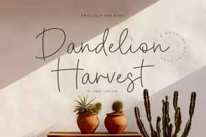 Dandelion Harvest