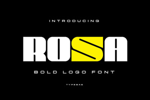 Related font Rosa