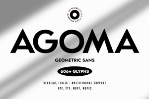 Related font AGOMA