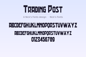 Related font Trading Post