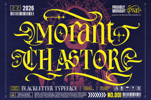 Related font Morant Chastor