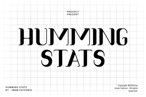 Related font Humming Stats