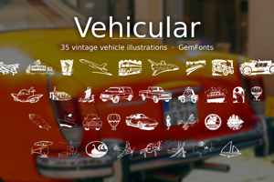Related font Vehicular