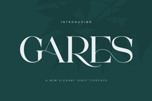 Related font Gares