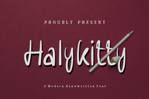 Related font Halykitty