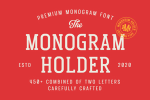 Monogram Holder