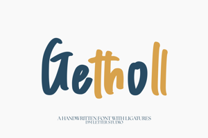 Related font Getholl