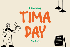 Related font Timaday