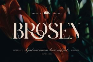 Related font Brosen