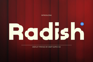 Related font CS Radish