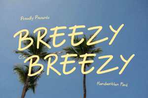 Related font CS Breezy