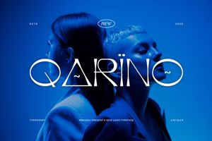 Related font Qarino