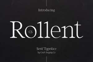 Related font CS Rollent