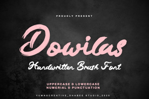 Related font Dowilas