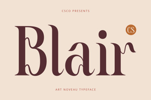 Related font CS Blair