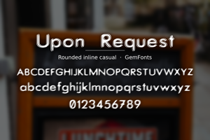 Related font Upon Request